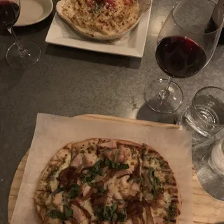 Char-Grilled Chicken Pesto Pizza