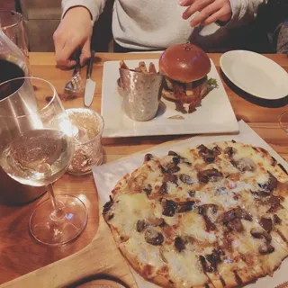 Bacon White Cheddar Burger