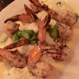 Grilled Shrimp and Risotto