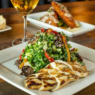 food, salads