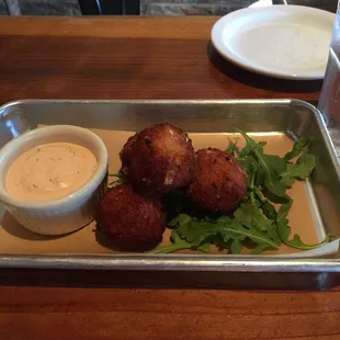 Reuben croquettes