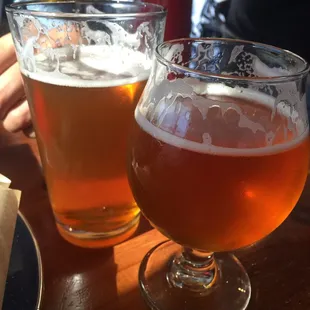 Good beer selection.