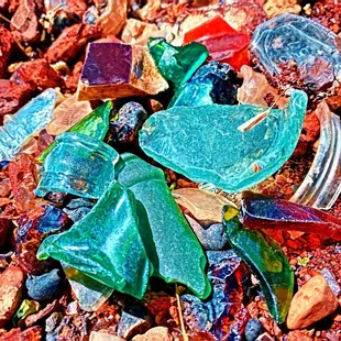 Glass beach