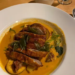 Duck red curry