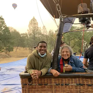 Picture before takeoff!