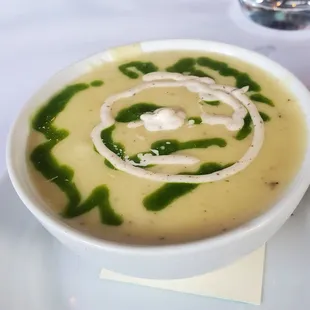 Potato and Leek Soup for St. Patrick's Day!