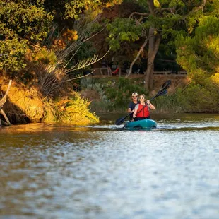 Crescent Cru Tandem Kayaks showcase framed, elevated seats for extra back support