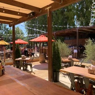 Beer garden