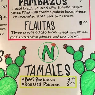 Our Specialty! Pambazo made with Rahns Artisan bread. Authentic scratch made tamales filled with beef or roasted peppers.