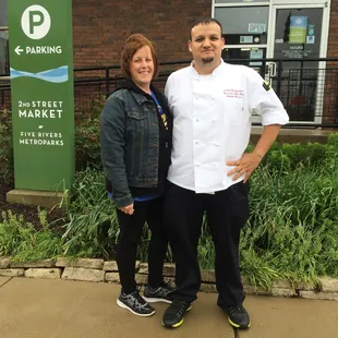 Stop by to see Chef Santiago and Chef Jen!