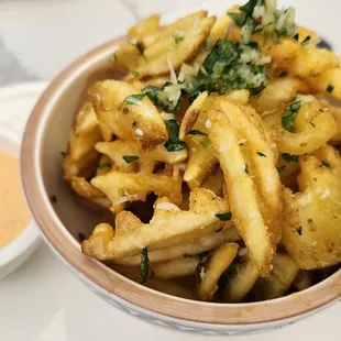 Truffle Waffle Fries