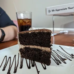 Chocolate mousse cake