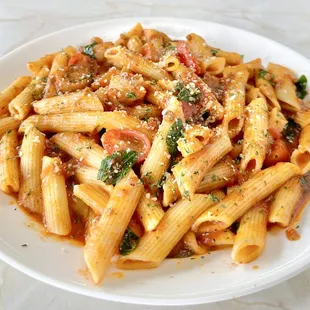 Spicy Shrimp Penne Pasta