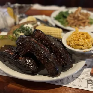 Five beef ribs