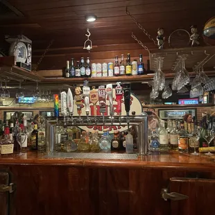 Inside the bar