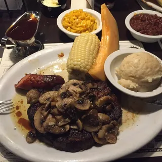 Grilled Cajun Cut Prime Rib