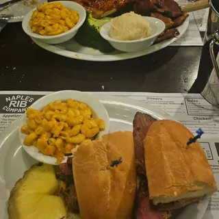 BBQ Beef Brisket Sandwich