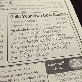 Build Your Own 1/2 lb. Burger
