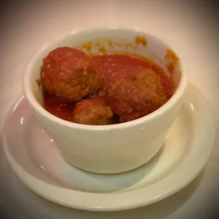 Side of meatballs