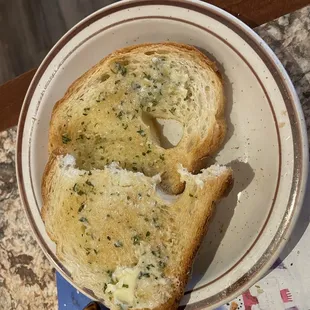 Garlic bread made to order