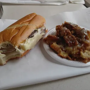 #2 with the best bread pudding ever made!