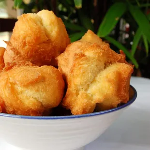 a bowl of fried food