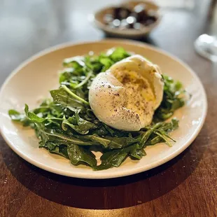 My fave burrata &amp; arugula salad