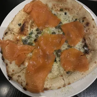 Smoked Salmon Pizza