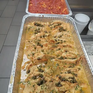Chicken ala assante&apos; catering style