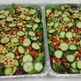 Fresh salads