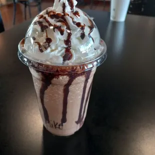 Almond joy frappe. So good