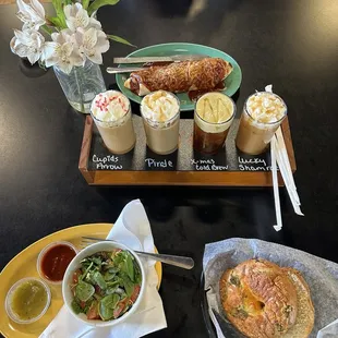 Green Chile Cheese Bagel