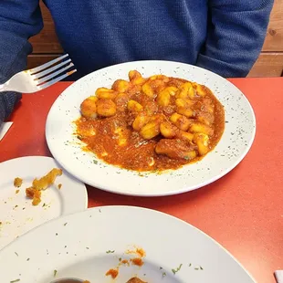 Gnocchi Bolognese-hubby loved it.