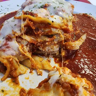 More lasagna layers.