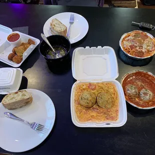 Our to go order