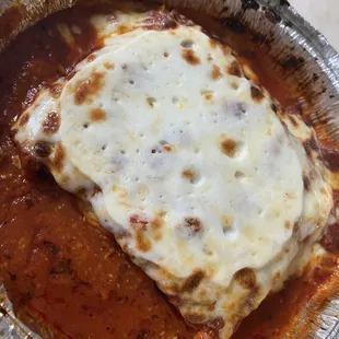 huge lasagna