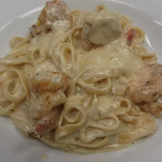 Shrimp Fettuccine Alfredo