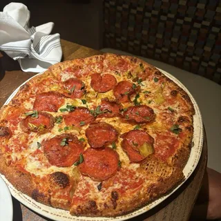 Hot Honey Pepperoni Pizza