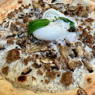 Bianca Eric Truffle Burrata Pizza