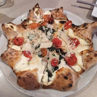Trifolata Pizza. (vegetarian)