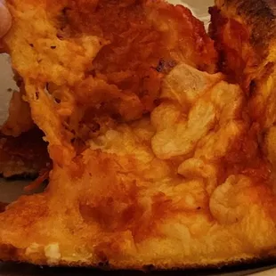 Where is the sauce..thin cheese burnt crust