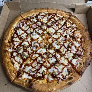 Bbq chicken pizza