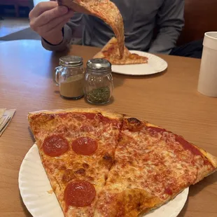 Two piece pizza special