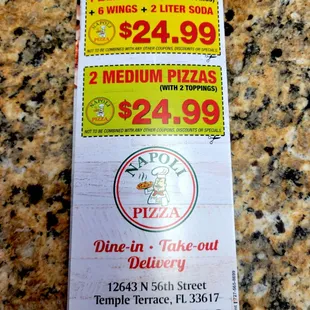 June 2021: Menu P. 2 of 6 (Specials)