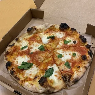 Margherita pizza