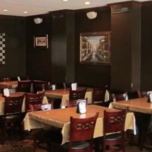 The dining room is quite nice!