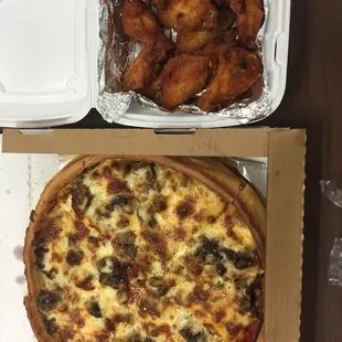 Pizza and Wings!!!