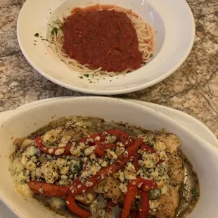 Chicken Nicole Pasta Options