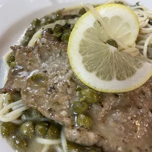 Veal piccata