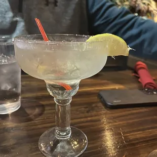 House margarita on the rocks